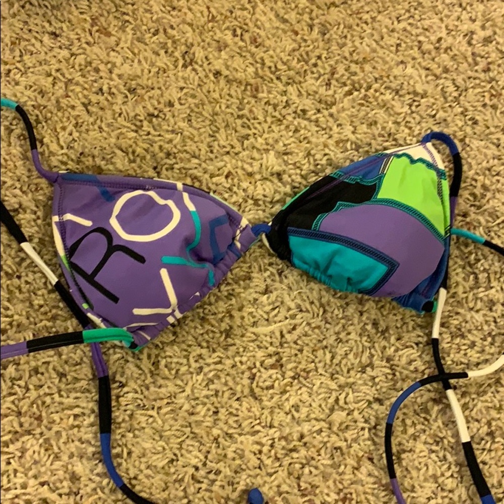 ROXY reversible swim suit bikini top